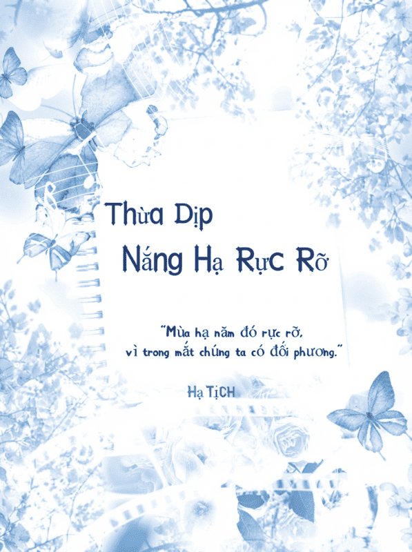 Thừa Dịp Nắng Hạ Rực Rỡ